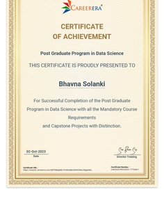 Profile photo of BHAVNA SOLANKI, undefined tutor at Wiingy