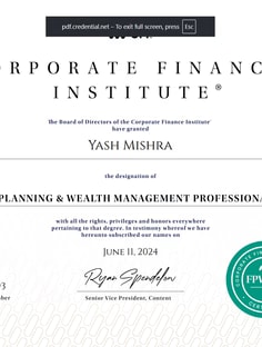 Profile photo of Yash Mishra, undefined tutor at Wiingy