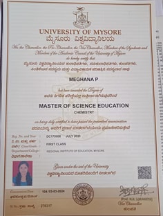 Profile photo of Meghana  Prakash, undefined tutor at Wiingy