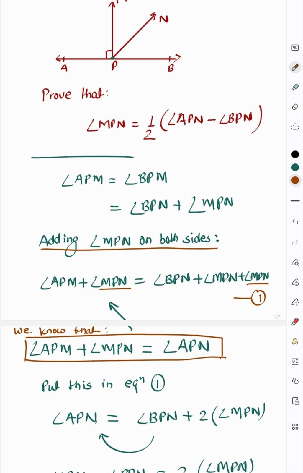 Live performance with Mathematics by Santram