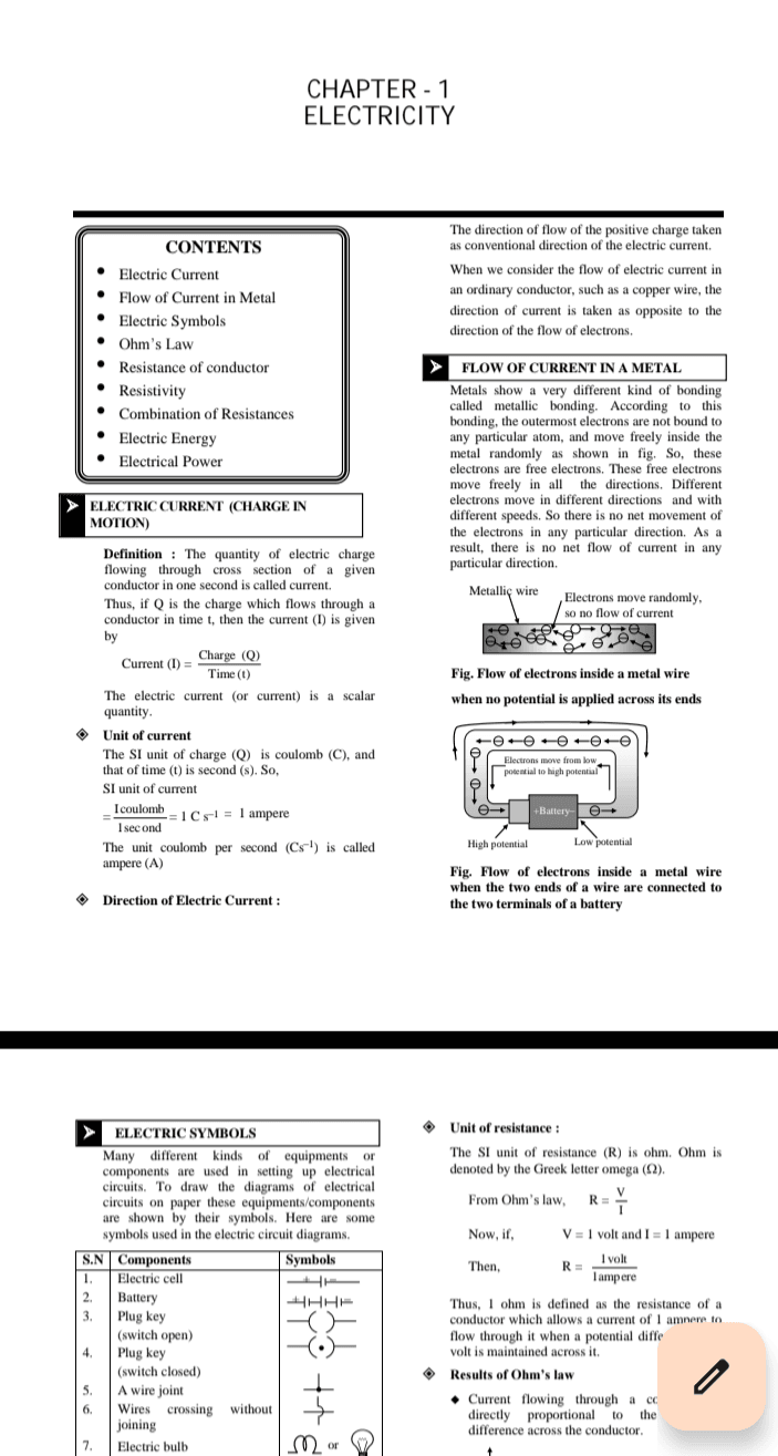 Physics learning materials by Ashish