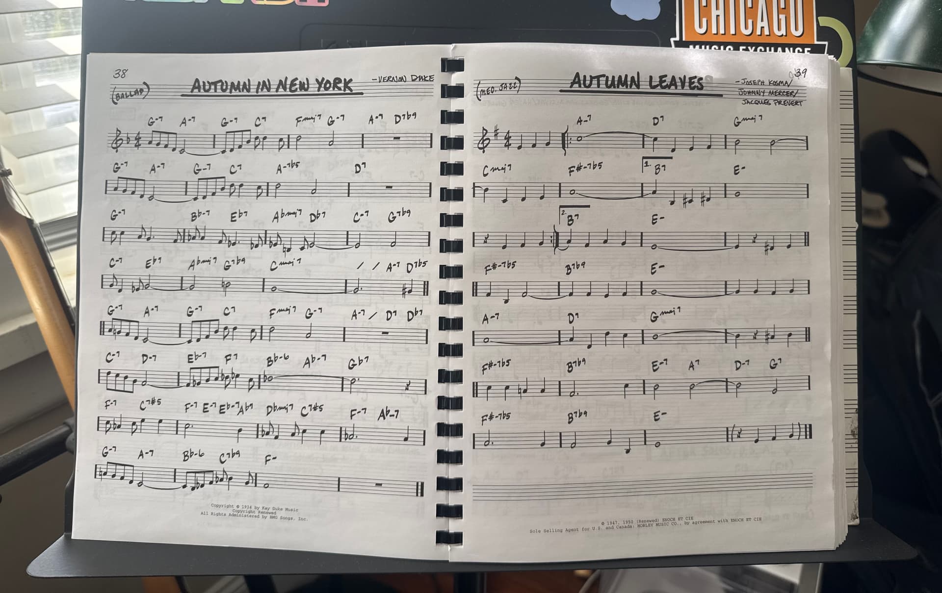 Guitar learning materials by Christopher