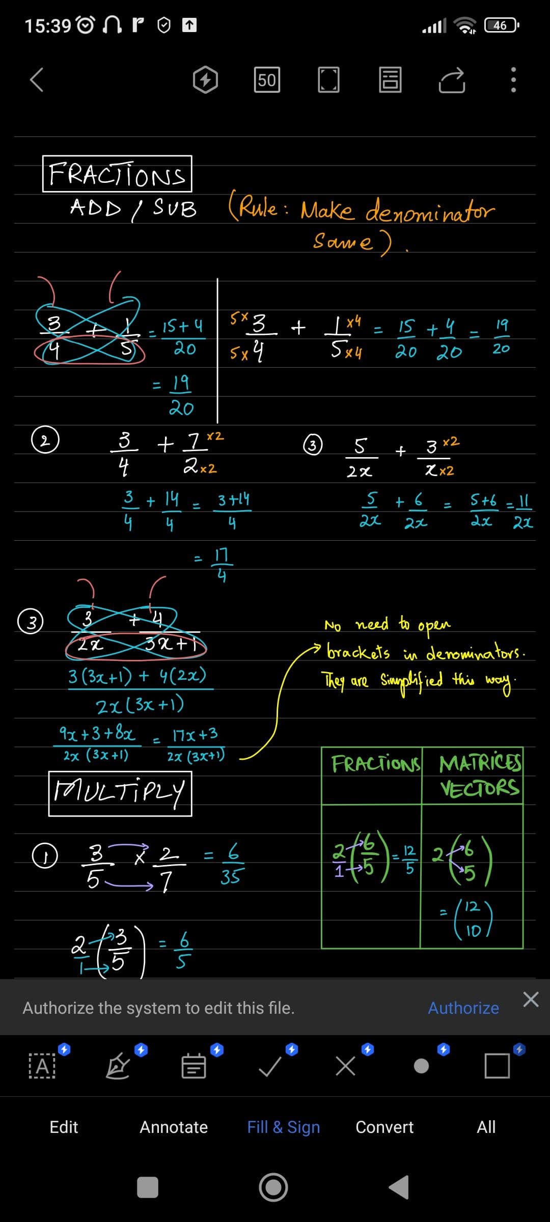Mathematics learning materials by S M Sabbit