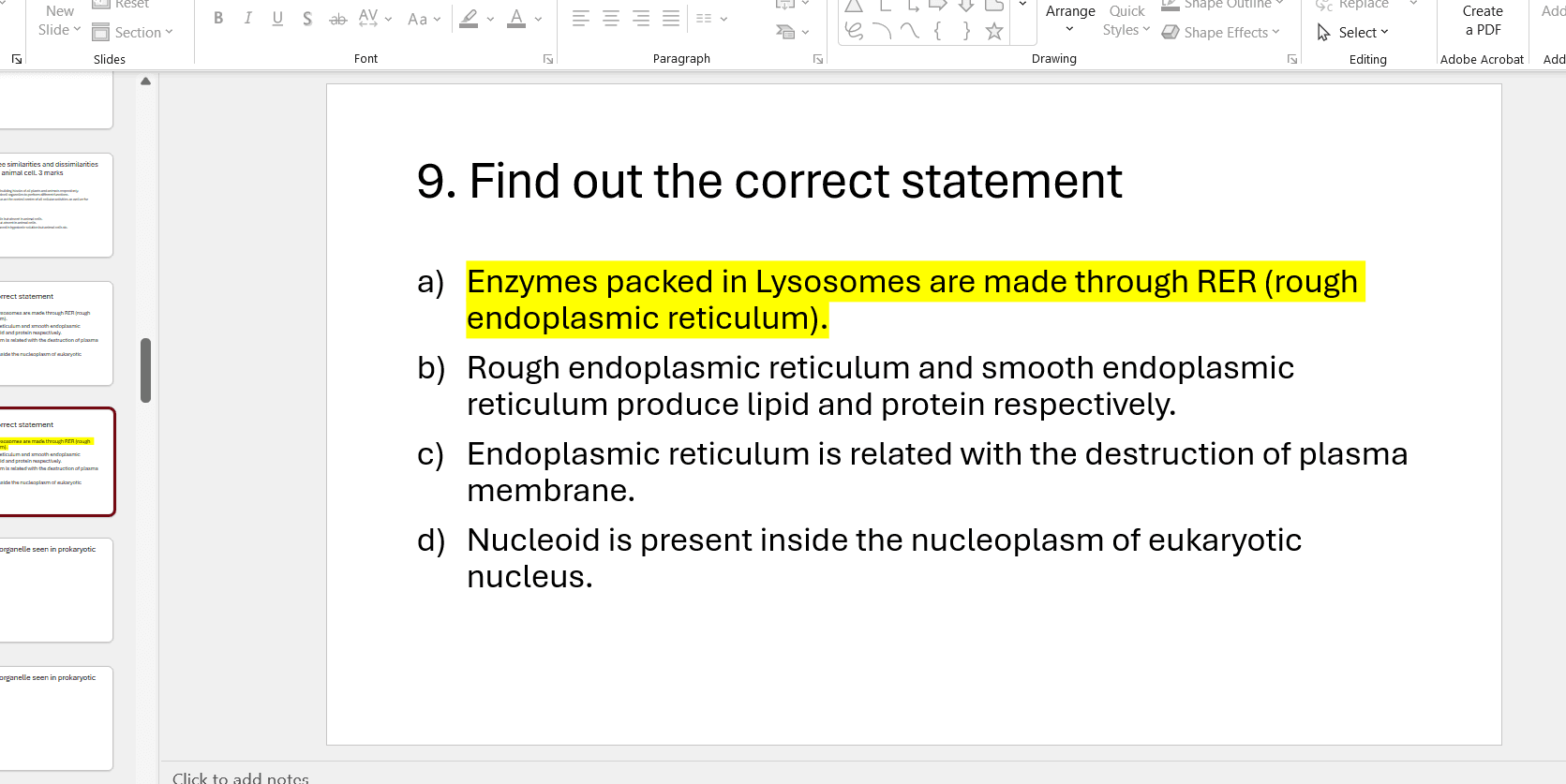 Biology learning materials by Yasir