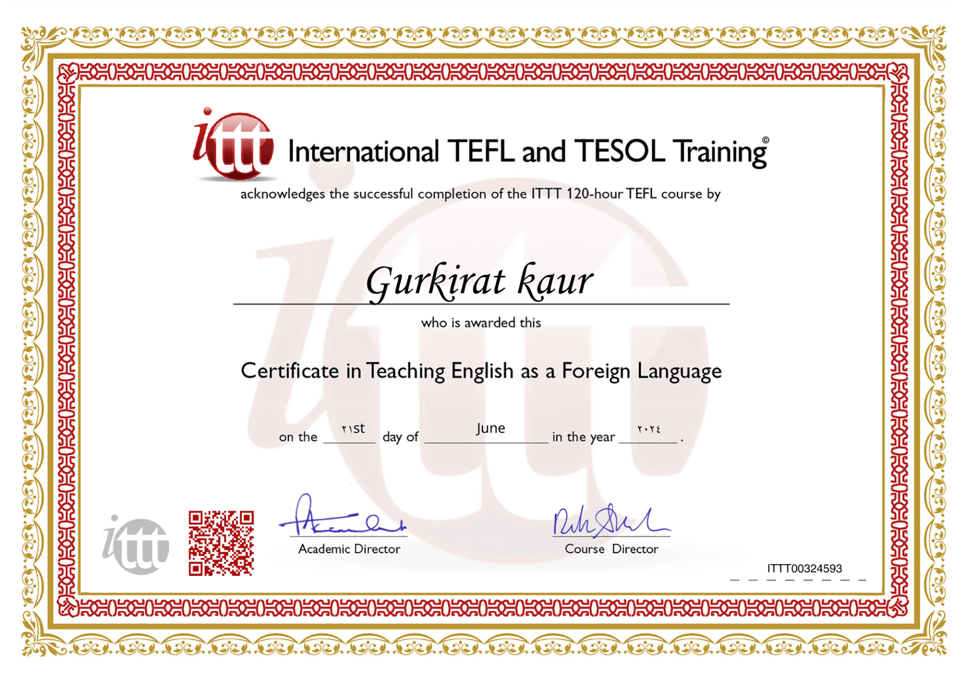 KIRAT graduated from UNIVERSITY OF TRENTO