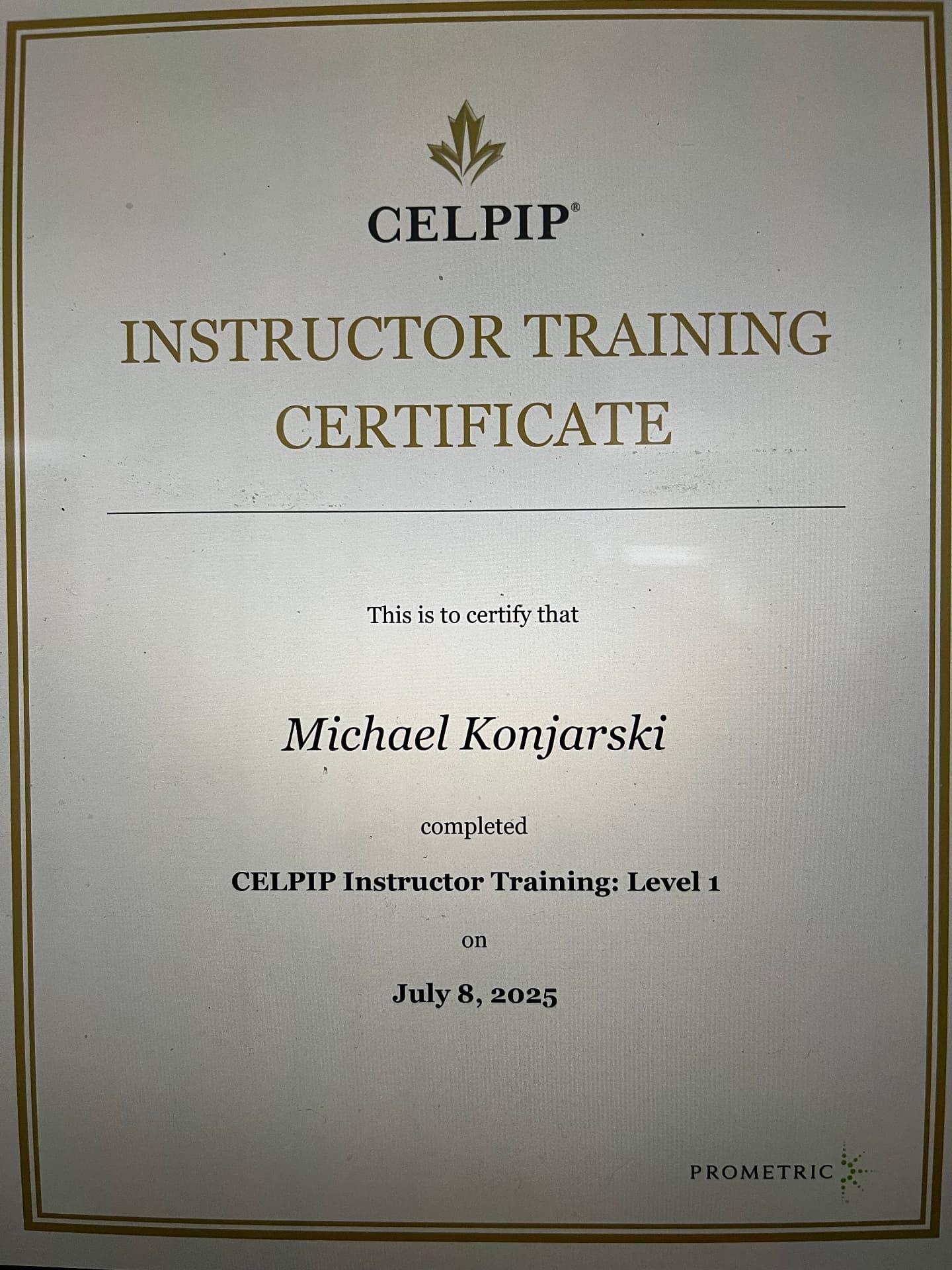 Michael graduated from University of Toronto