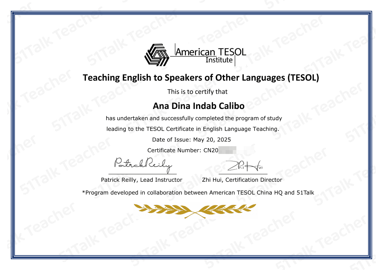 Ana Dina graduated from Negros Oriental State University