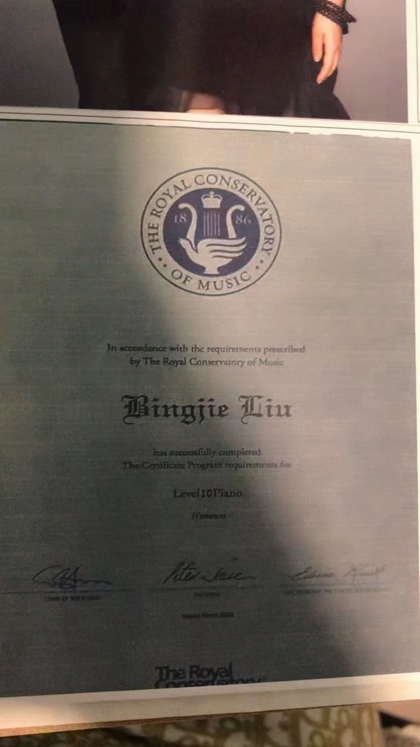 Melody graduated from Simon Fraser university