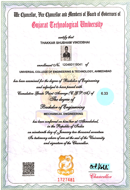 Shubham graduated from IFIM B School