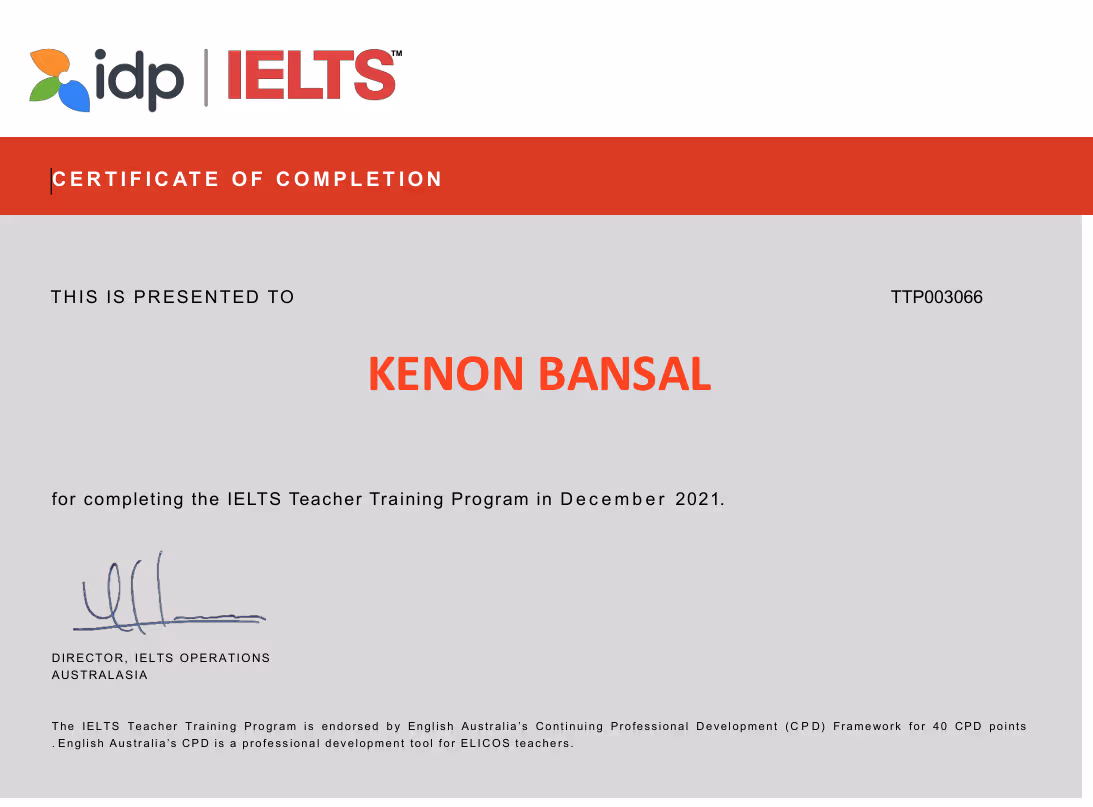 Kenon graduated from Punjabi University, Patiala