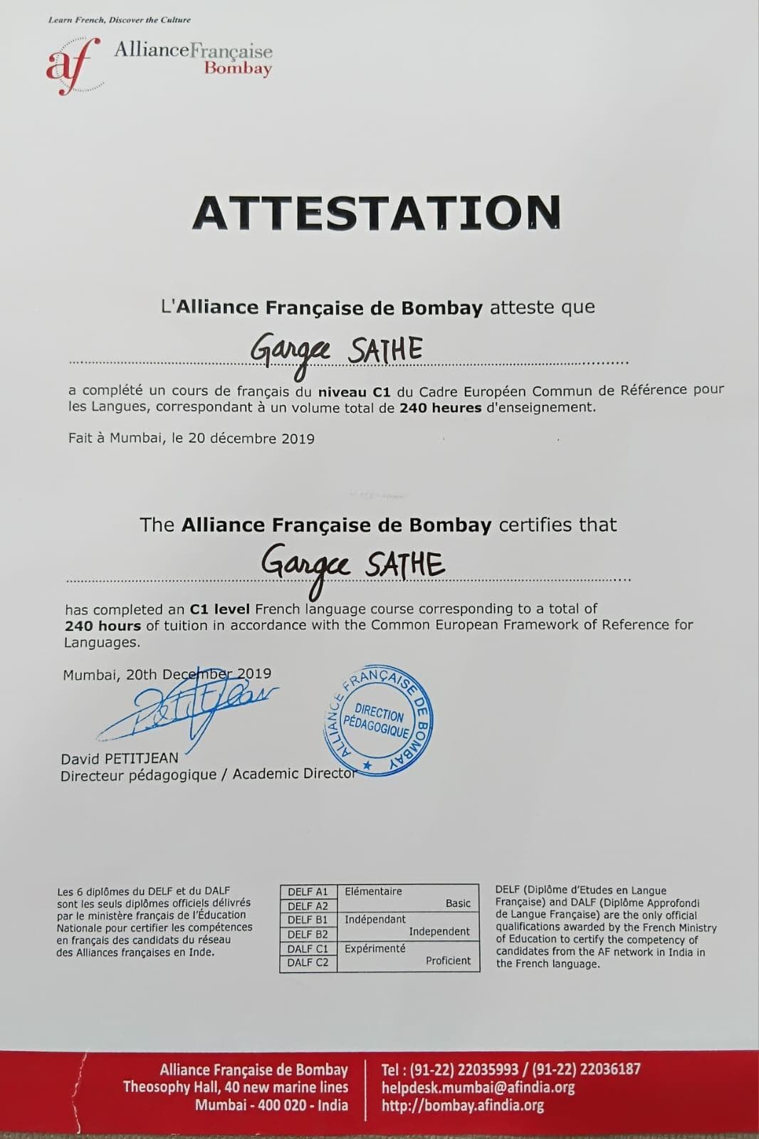 Gargee graduated from Leeds Beckett University