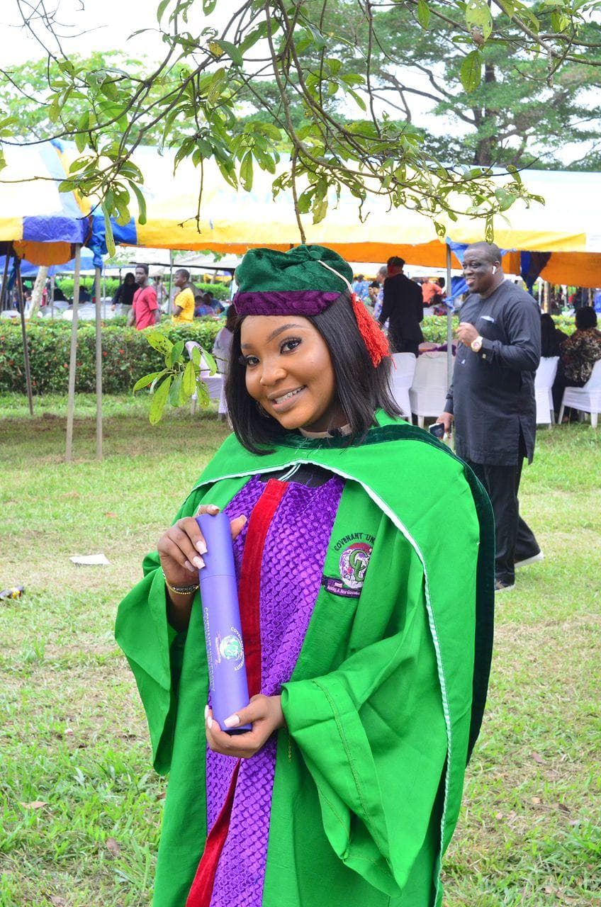 Aminaguodo graduated from Covenant University