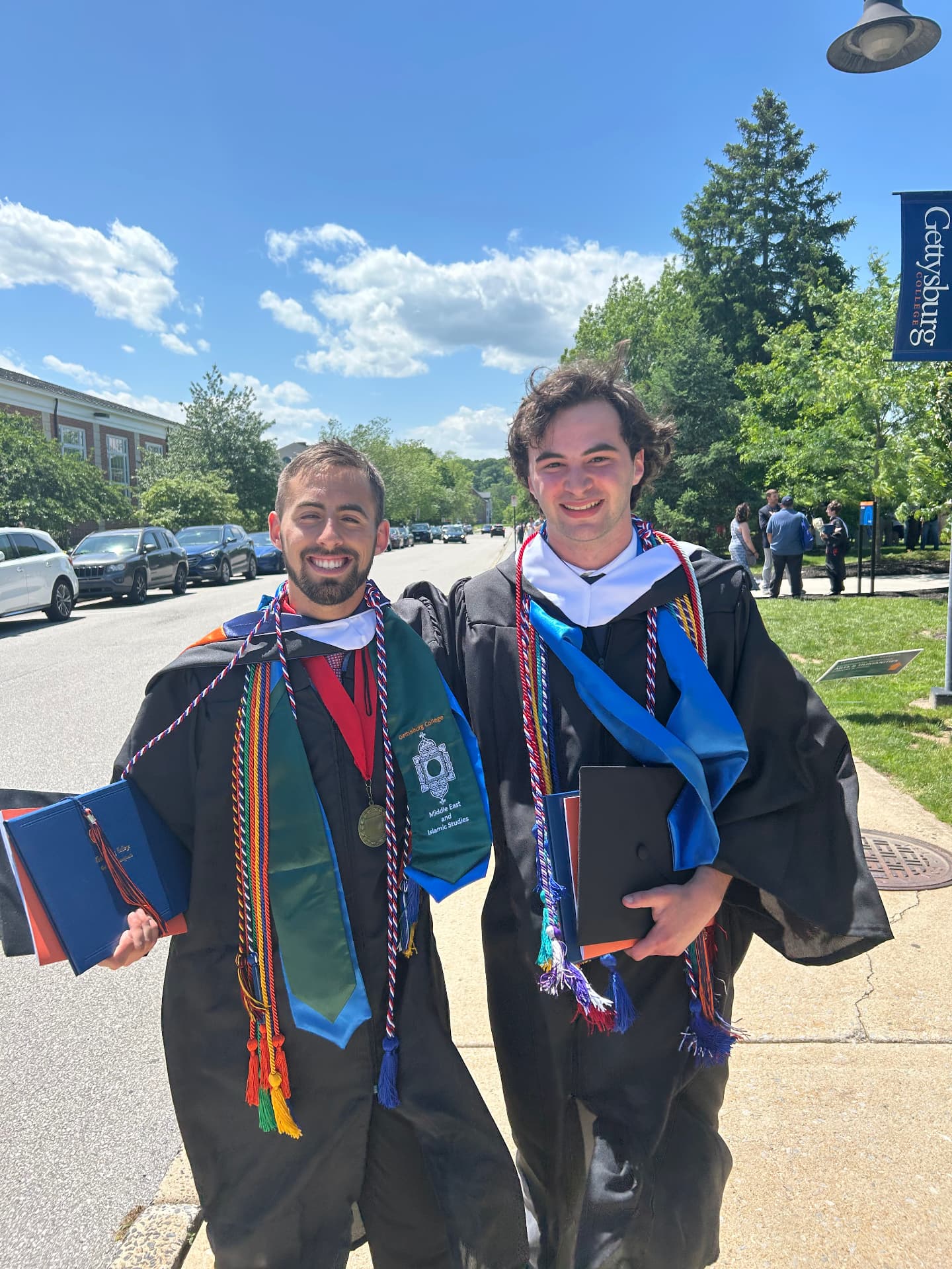 Joseph graduated from Gettysburg College