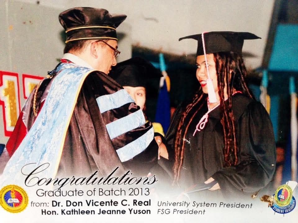 Stephanie graduated from Negros Oriental State University Dumaguete City