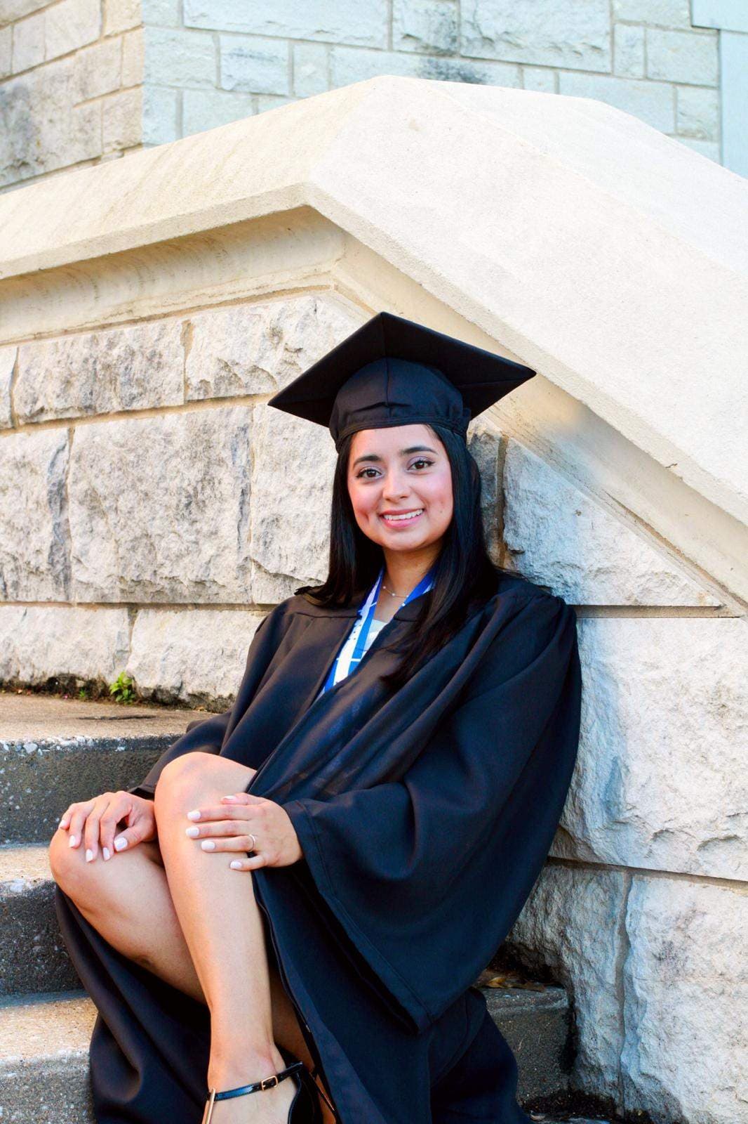 Maria Estela graduated from John Brown University