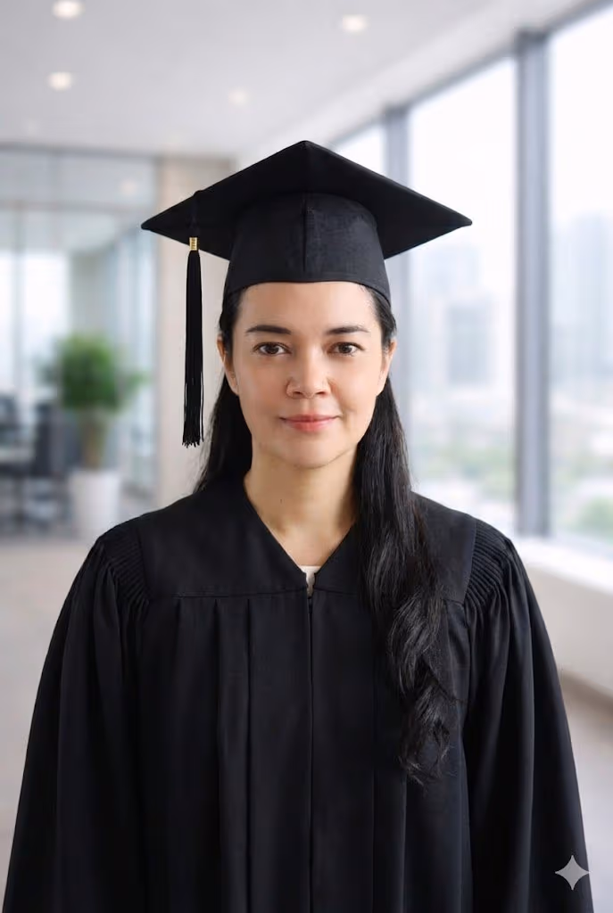 Raquel graduated from University of Southeastern Philippines