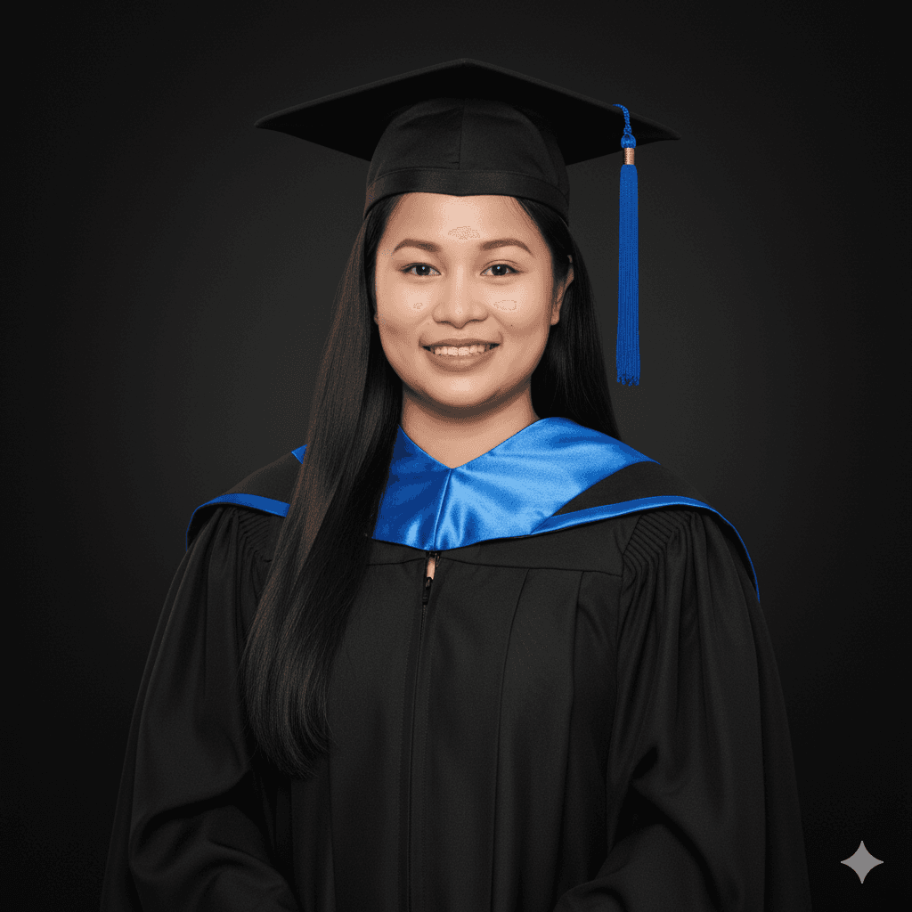 Jovel graduated from Eastern Visayas State University