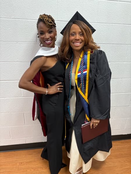 Angelica graduated from Winthrop