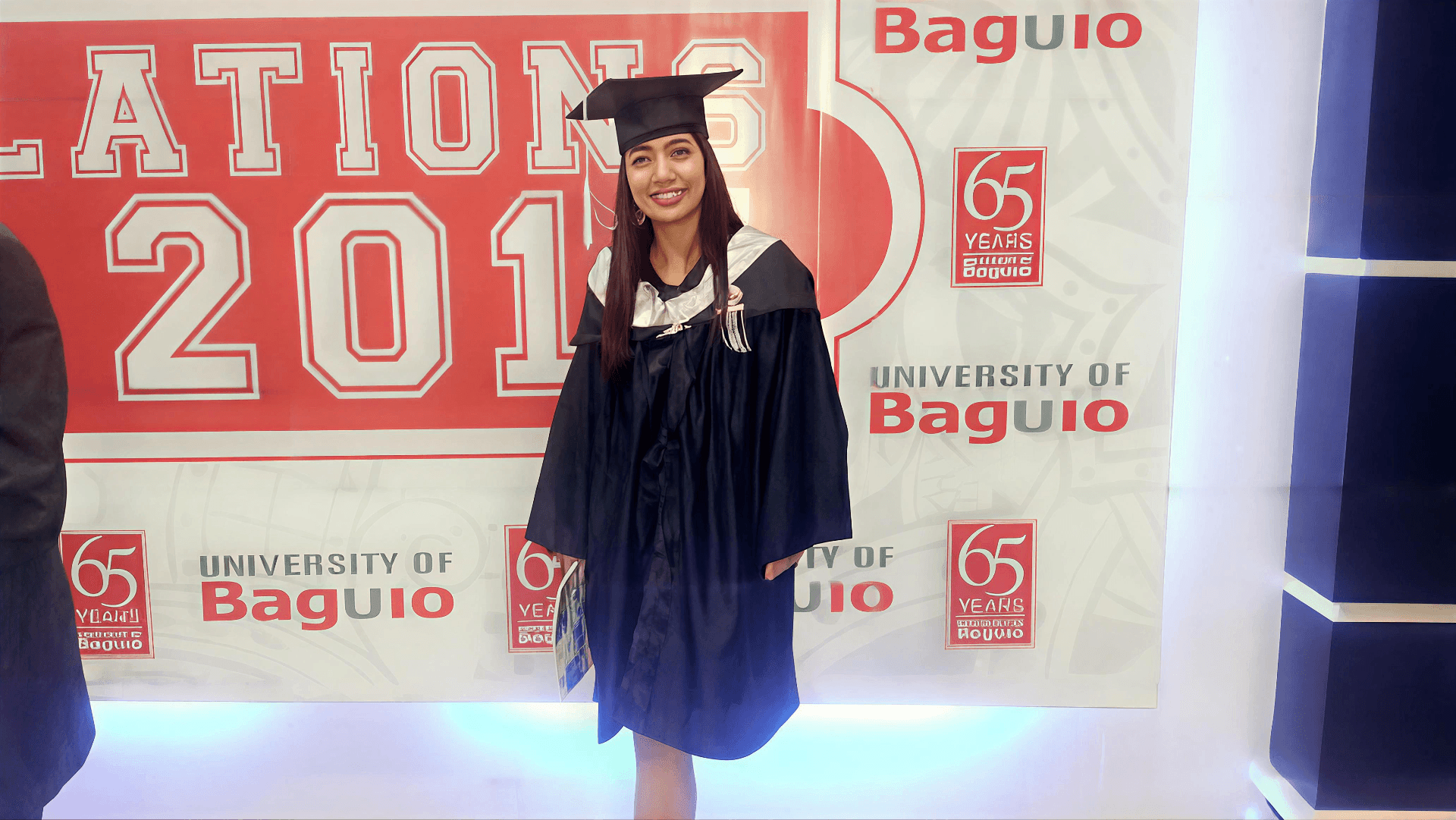 Christine graduated from University of Baguio