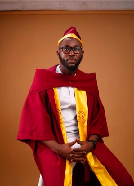 Oluwasegun graduated from University of Lagos