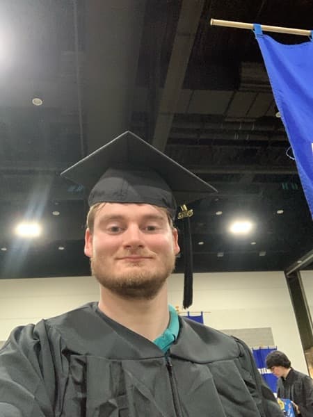 Justin graduated from Westfield State University