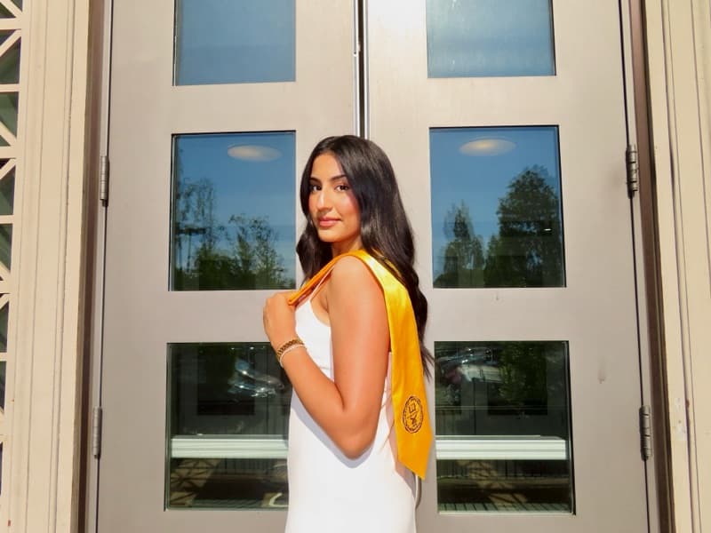 Jaspreet graduated from adelphi