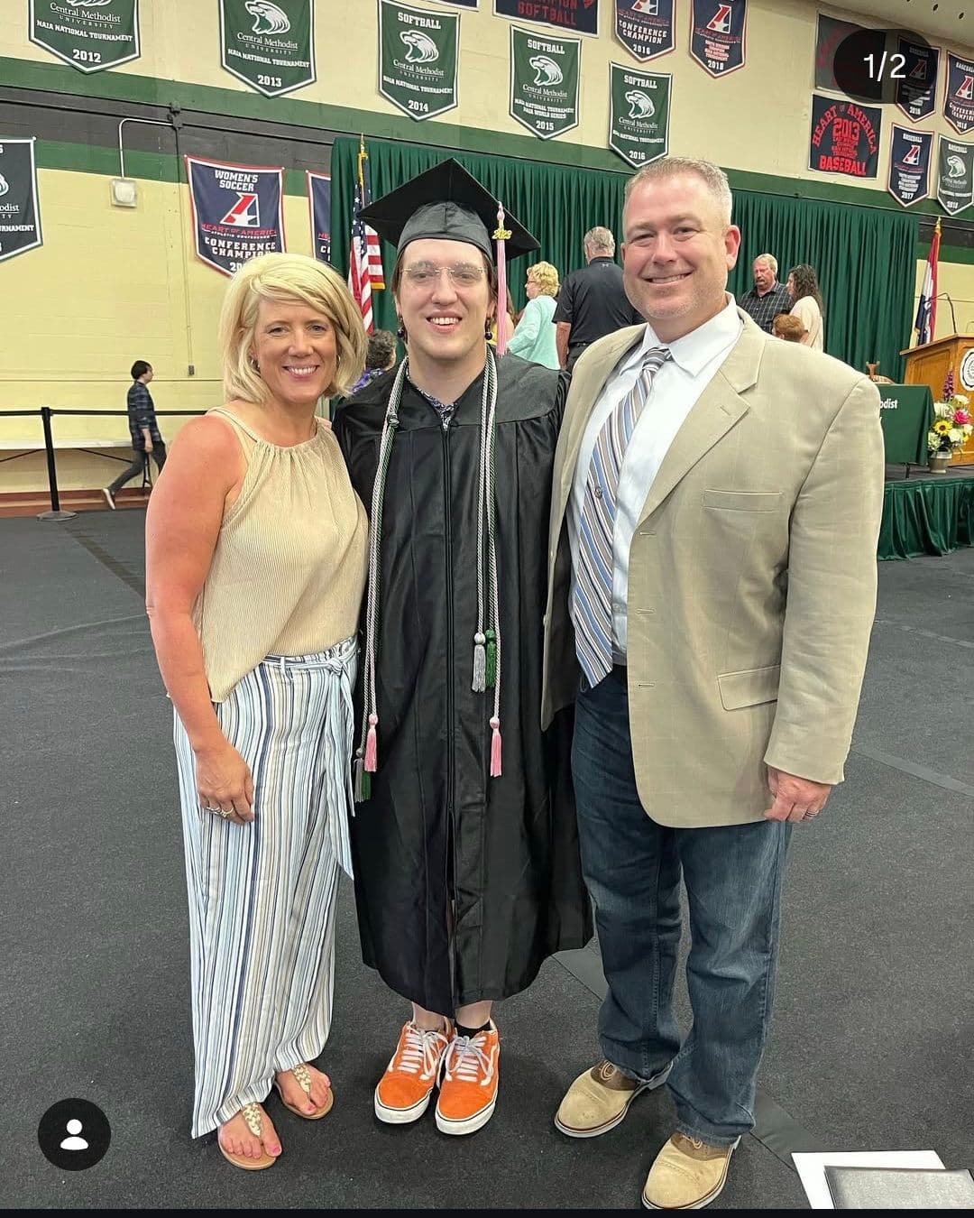 Connor graduated from Central Methodisr University