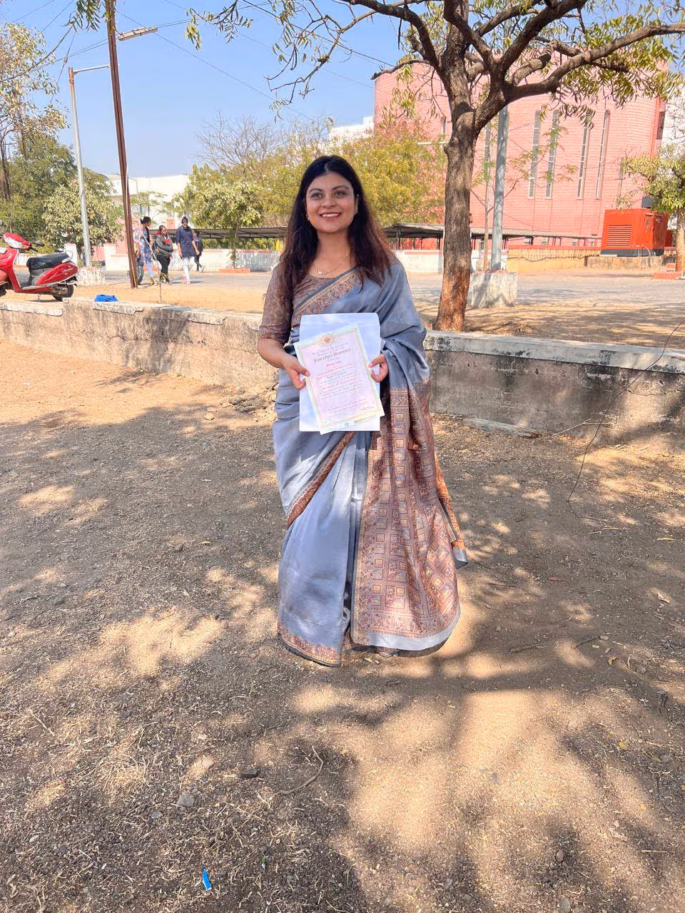 Architect Bhavya graduated from IICI