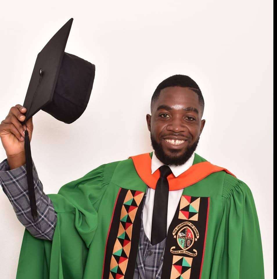 Craighton graduated from University of Zambia