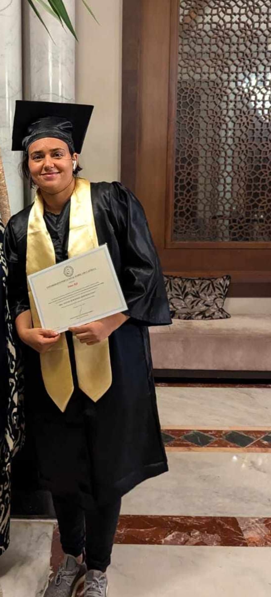Emna graduated from Université nice