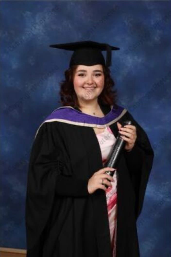 Elsie graduated from University of Winchester