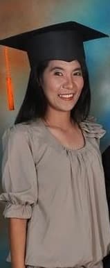 Mary Ann graduated from University of Southern Mindanao