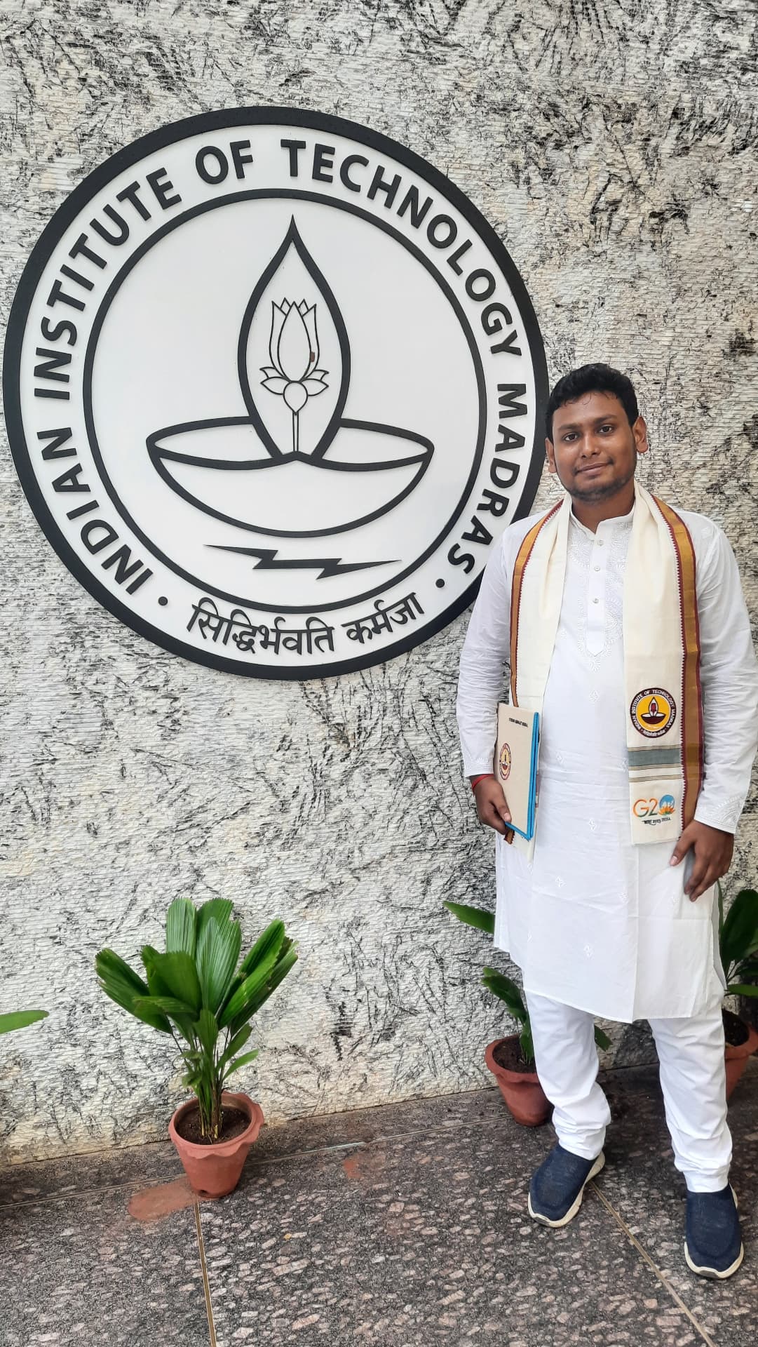 Subhajit graduated from IIT Madras