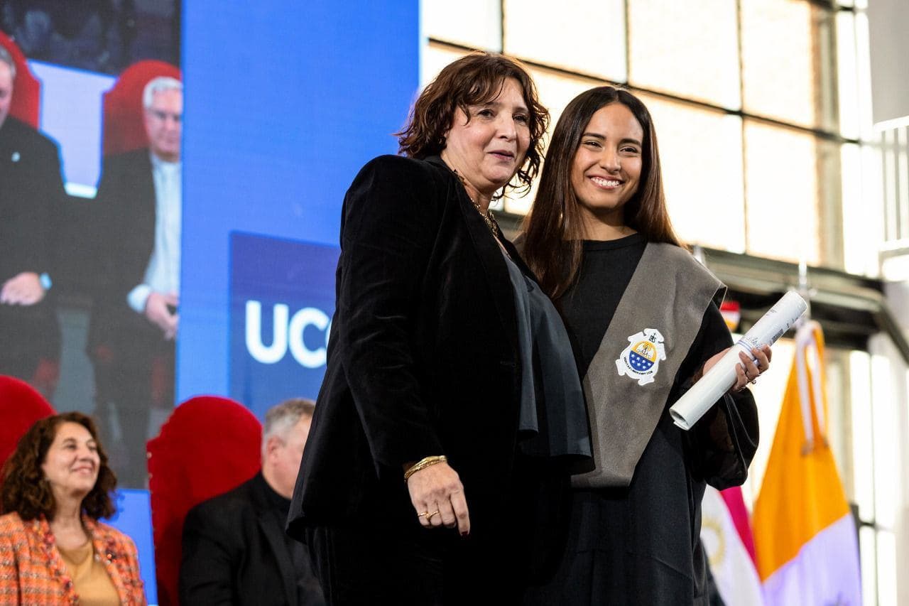 Camila graduated from Catholic University of Córdoba