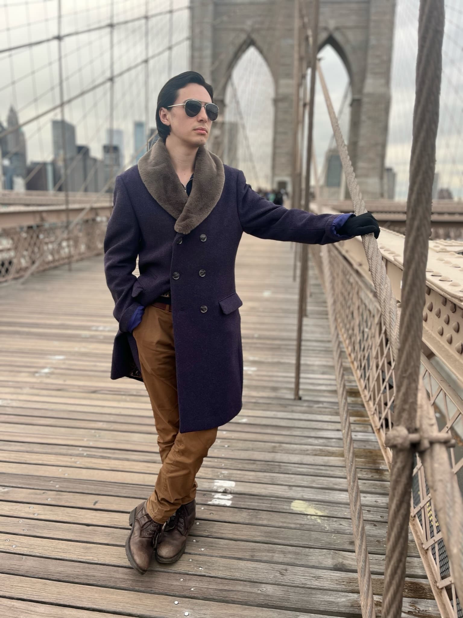 Travel snapshot of Jett during a trip