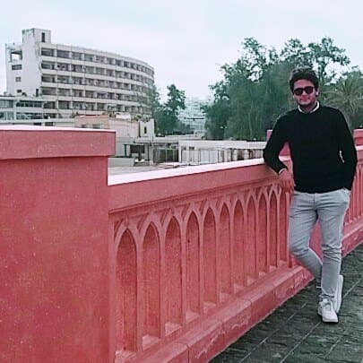 Travel snapshot of Ahmed during a trip
