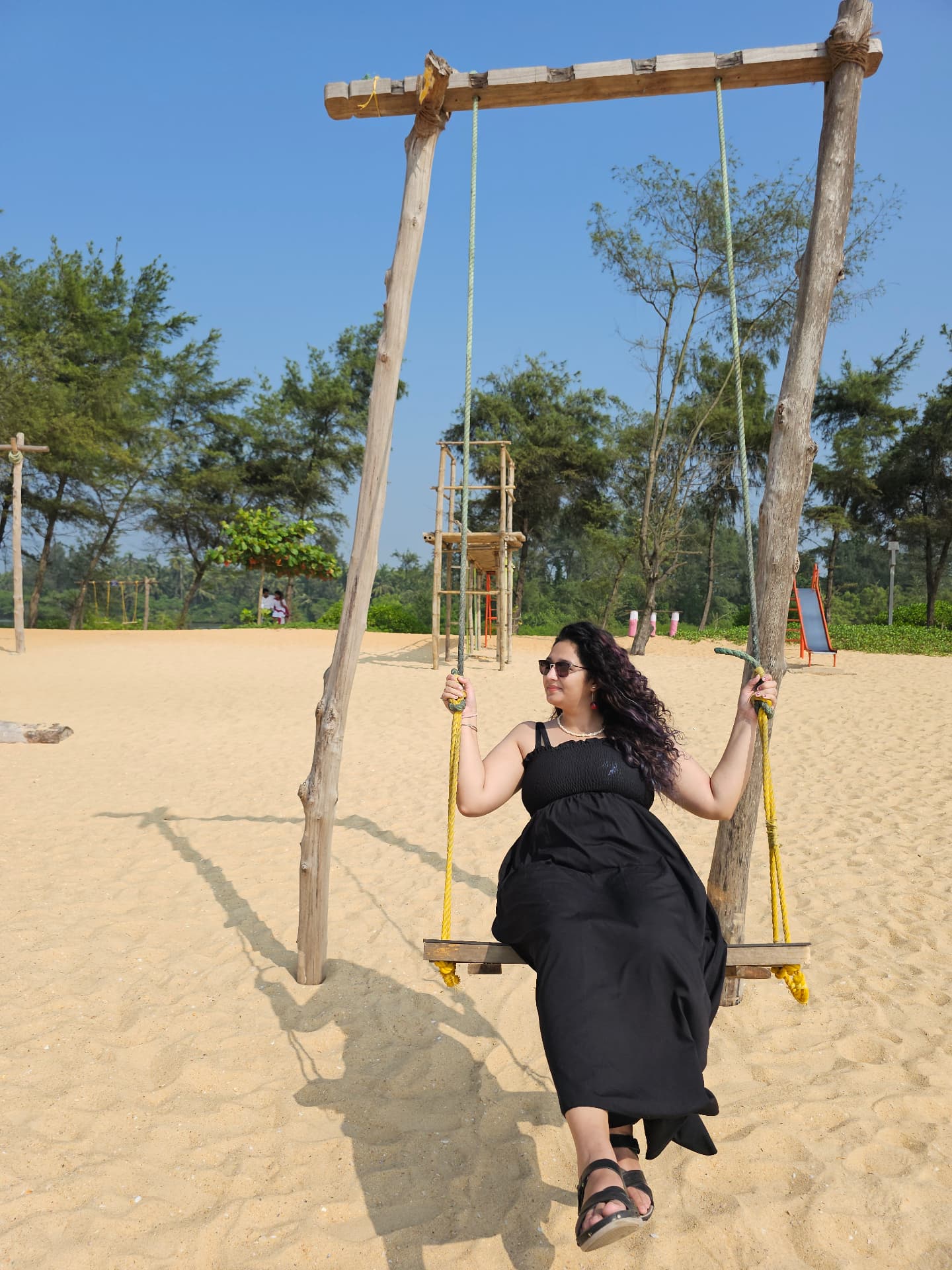 Travel snapshot of Muskan during a trip