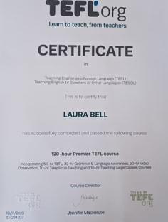 Profile photo of Laura Bell, undefined tutor at Wiingy