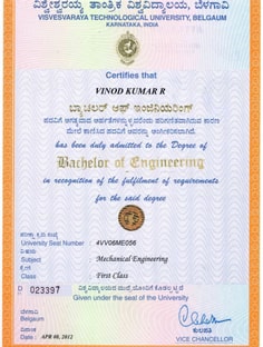 Profile photo of vinod kumar, undefined tutor at Wiingy