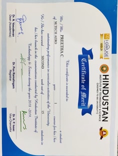 Profile photo of Preetha C, undefined tutor at Wiingy