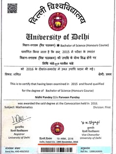 Profile photo of Nidhi Pandey, undefined tutor at Wiingy