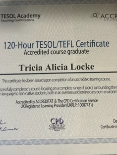 Profile photo of Tricia L, undefined tutor at Wiingy