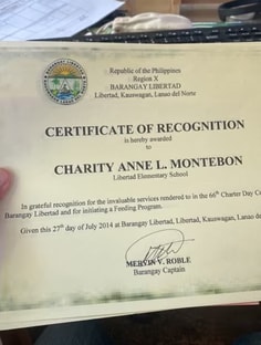 Profile photo of Charity Anne Montebon, undefined tutor at Wiingy