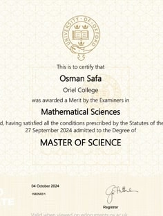 Profile photo of Osman Safa, undefined tutor at Wiingy