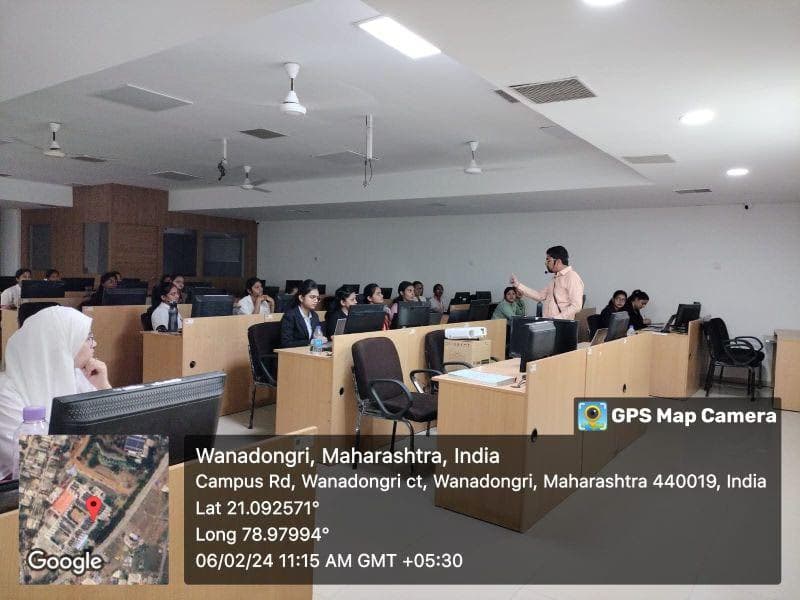 Vishal conducting a lesson