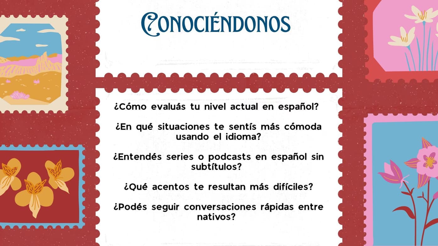 Spanish learning materials by Camila