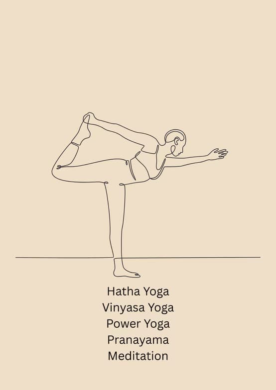 Yoga learning materials by Madhuri