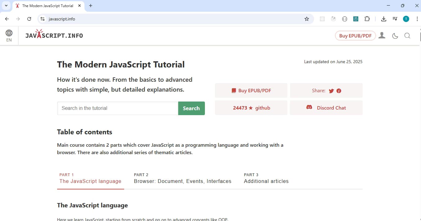 Coding learning materials by Tushar