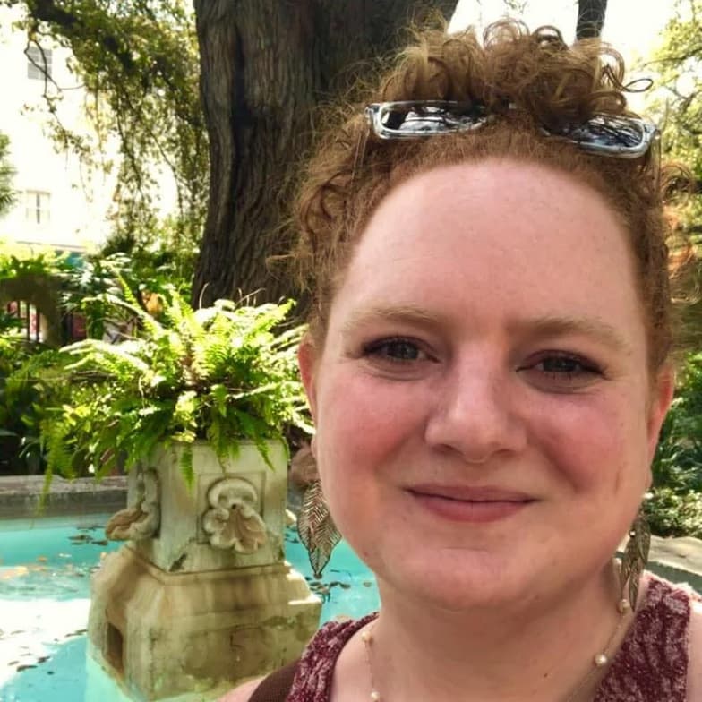 Meghan conducting a lesson