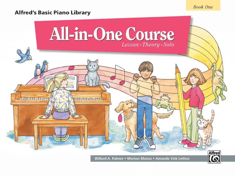 Piano learning materials by Jan